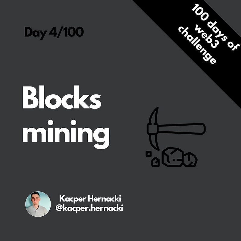 How blocks are mined in blockchain?