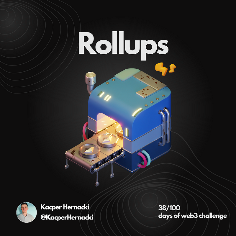 Rollups — quick introduction — How to speed transactions on Ethereum