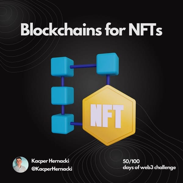 Blockchains for NFTs