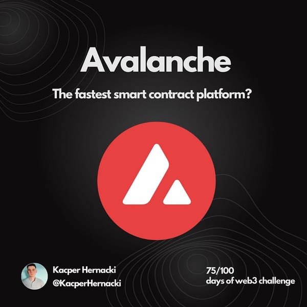 Avalanche — the fastest smart contract platform?