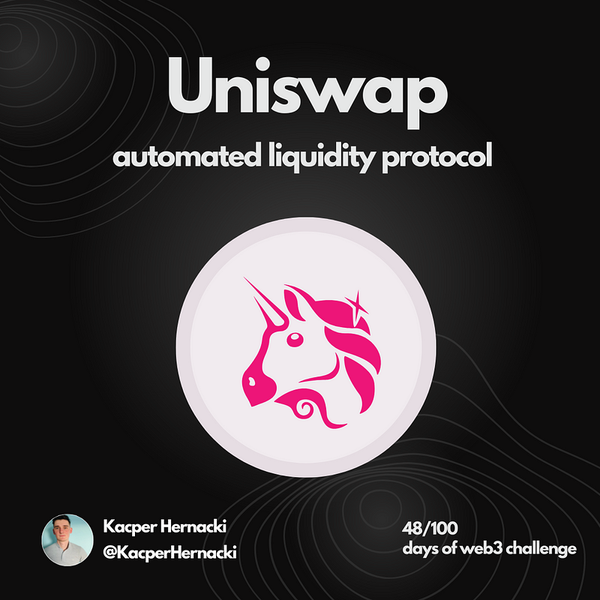 Uniswap — liquidity pools